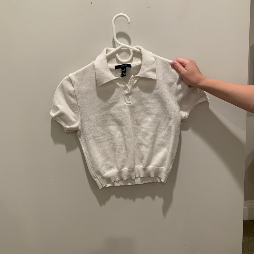 Cropped polo